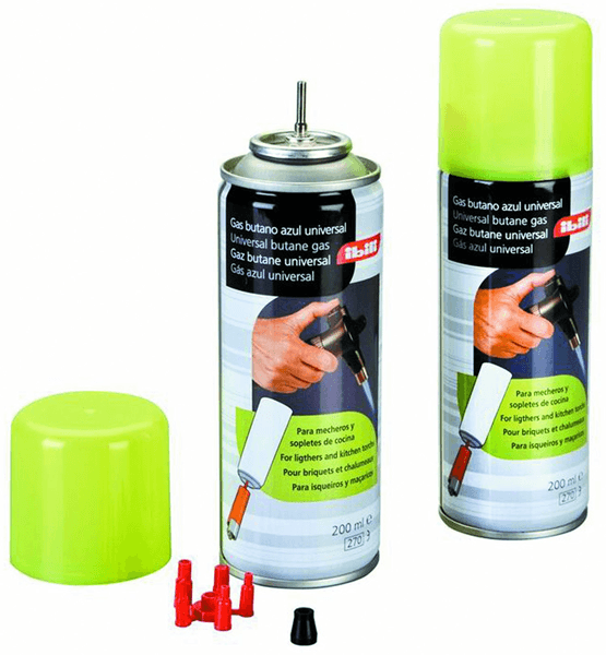 recarga gas ibili 727020 butano 200ml