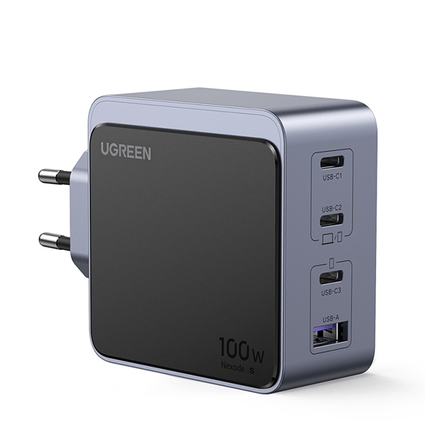 UGREEN NEXODE S USB-A+3 USB-C 100W GAN TECH FAST CHARGER