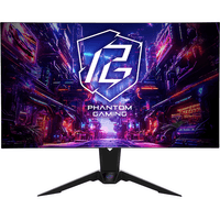 Miniatura 1 de MONITOR ASROCK PGO32UFS,32",UHD (3840X2160),240HZ,1500:1,0.03MS,2HDMI+2DP+4USB3.2+TYPE C,WIFI,ALTAVOCES,PLANO