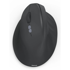 MOUSE HAMA WIRELESS ERGO EMW-500L DPI 1000-1800 7 BOTONES COLOR NEGRO PARA ZURDOS