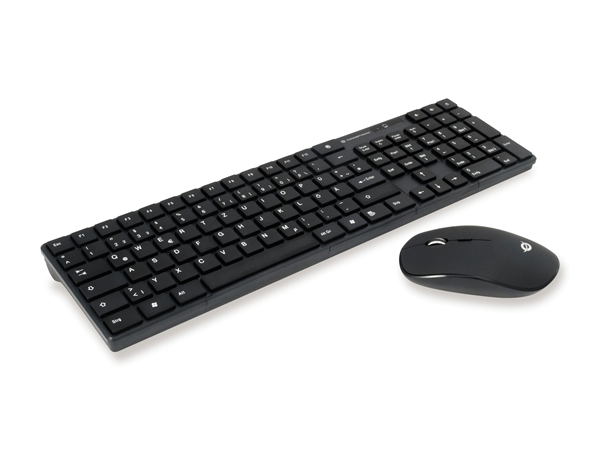 TECLADO Y MOUSE CONCEPTRONIC WIRELESS ORAZIO ALEMAN