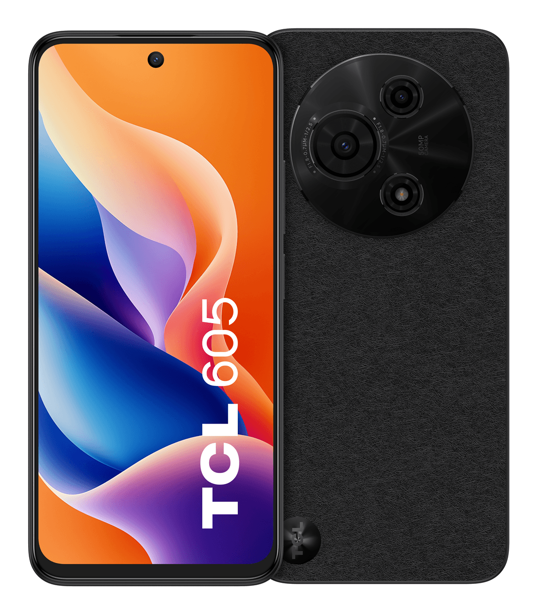 SMARTPHONE TCL 605 6.7" HD+, 4G , OC, 4GB, 128GB, AND15, NEGRO