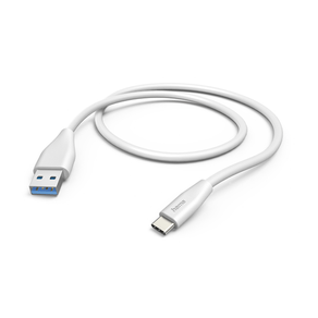 Hama-Cable-USB-A---USB-C-2.0-480Mbt-s-3A-15m-Blanco