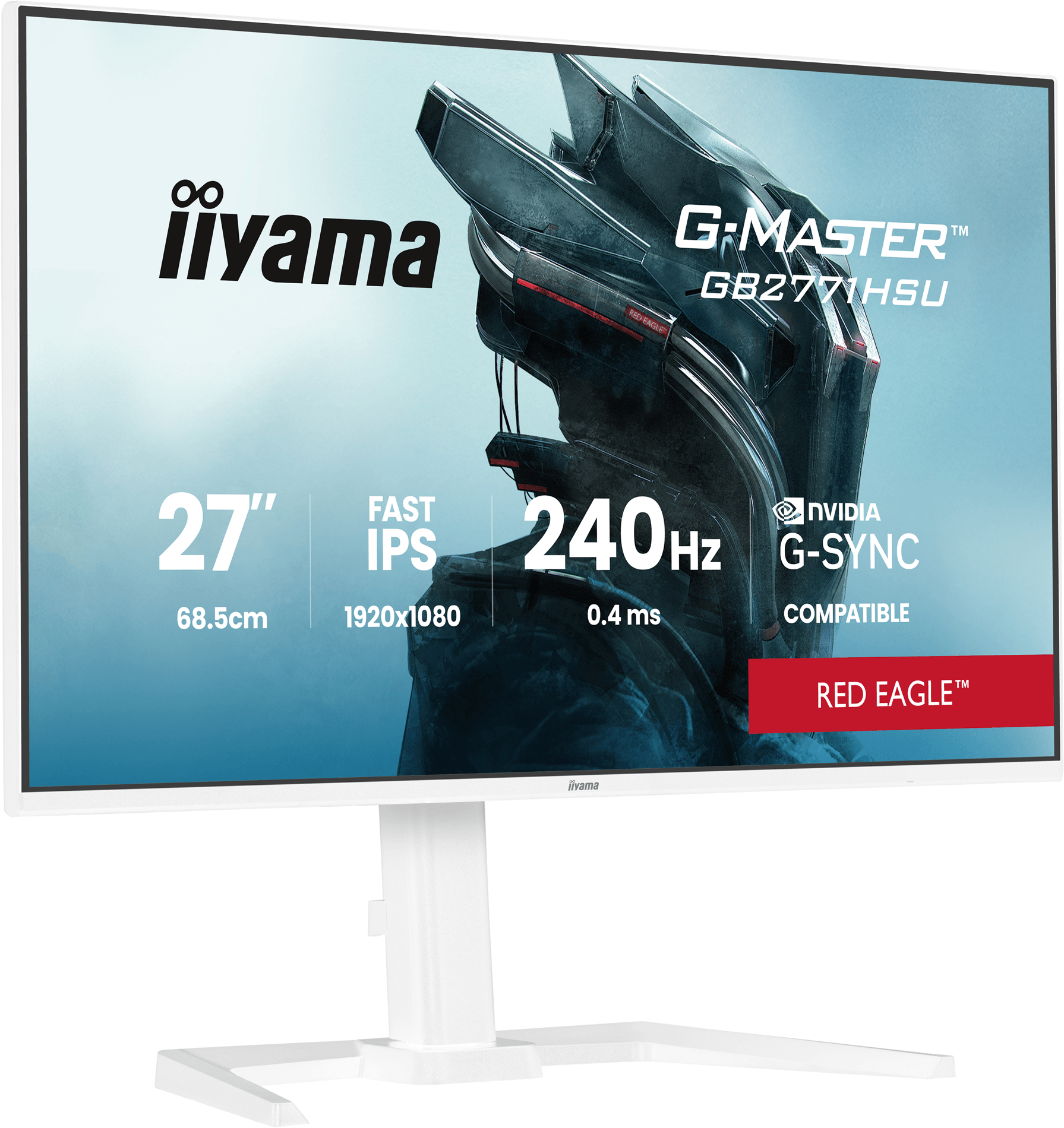MONITOR IIYAMA GB2771HSU-W1 G-MASTER 27" Fast IPS 1920 x 1080 HDMI Altavoces