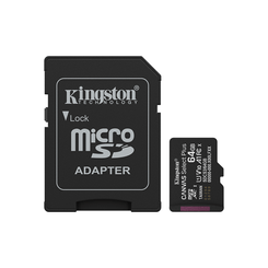 MEMORIA 64GB MICROSDXC CANVAS SELECT GEN 3+ADAPT