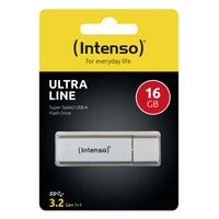 Miniatura 4 de MEMORIA 16 GB REMOVIBLE INTENSO USB 3.0 ULTRA PLATA