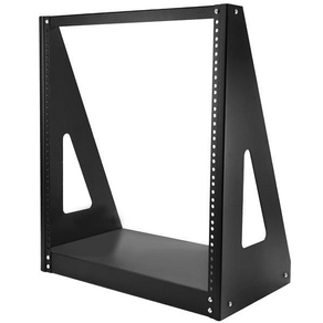 STARTECH--Rack-Abierto-de-2-Columnas-para-Servicio-Pesado---12U--Negro