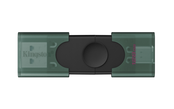 Kingston DataTraveler 128GB USB 3.2 Gen1 Duo Negro