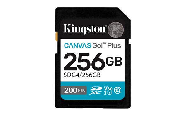 MEMORIA 256GB SDXC KINGSTON CANVAS GO PLUS GEN 4
