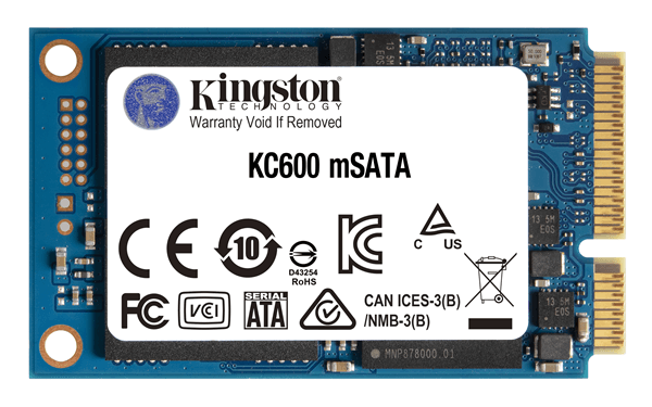 KINGSTON Disco SSD KC600 SATA3 mSATA de 512 G SSD 512GB mSATA 550MB/s 6Gbit/s Serial ATA III
