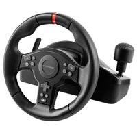 Miniatura 3 de MARS GAMING Volante Simulación Carreras Negro