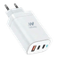 CARGADOR PARED NETWAY USB-A/2*USB-C QC3.0 65W