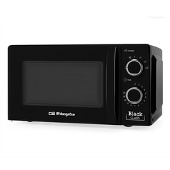 HORNO MICROONDAS SIN GRILL ORBEGOZO MI 2117 20 LITROS NEGRO