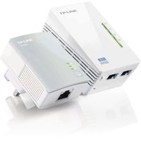 Miniatura 2 de KIT 2 ADAPTADOR DE HOMEPLUG 300MBPS TP-LINK TL-WPA4220KIT + WIFI N