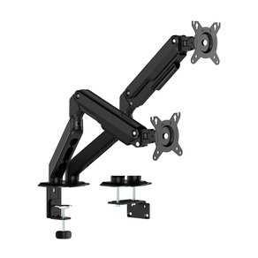 AISENS-Soporte-de-Mesa-Eco-Contrapeso-Giratorio-e-Inclinable-para-Monitor-TV-9KG--3-Pivotes--2-Brazos--de-17--32---Negro