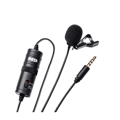 BOYA by M1 3 5 mm Micr  fono lavalier Negro para Smartphone y c  mara Canon o Nikon