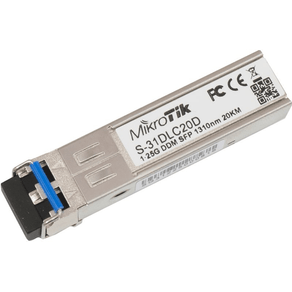 Mikrotik S-31DLC20D Modulo SFP Mono Modo 20Km