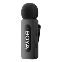 Miniatura 4 de Boya BY V10 Micr  fono de Solapa Inal  mbrico Android USB C Negro