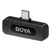 Miniatura 6 de Boya BY V10 Micr  fono de Solapa Inal  mbrico Android USB C Negro