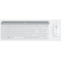 Miniatura 1 de SLIM WRLS. KEYB.MOUSECOMB MK470 OFFWHITE ESP MEDITER SP