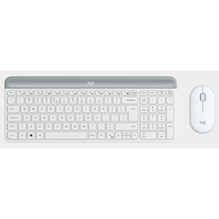 SLIM WRLS. KEYB.MOUSECOMB MK470 OFFWHITE ESP MEDITER SP