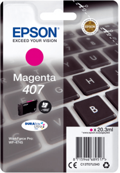 CONSUMIBLE EPSON MAGENTA 407