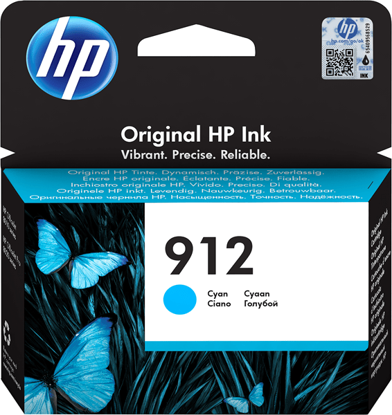 cartucho hp cyan 912