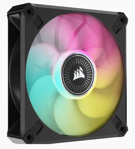 ventilador caja corsair ml120 rgb elite 120mm magnetic leviaton single pack co-9050112-ww