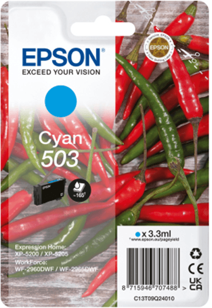 SINGLEPACK CYAN 503 INK