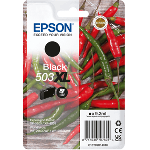 Ink-503XL-Chillies-9.2ml-BK-SC-SEC