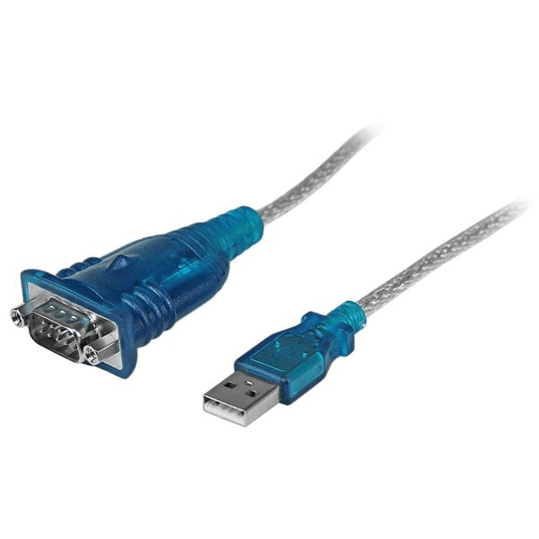 cable usb a serie de 1 puerto db9 m m de 0,4m - adaptador usb a rs232 - adaptador usb a serie db9