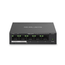 SWITCH-NO-GESTIONABLE-MERCUSYS-MS105GP-5P-10-100-1000-DE-ESTOS-4P-POE--65W-ETHERNET-MINI-DESKTOP