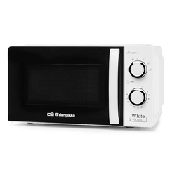 HORNO MICROONDAS SIN GRILL ORBEGOZO MI2115 20 LITROS BLANCO