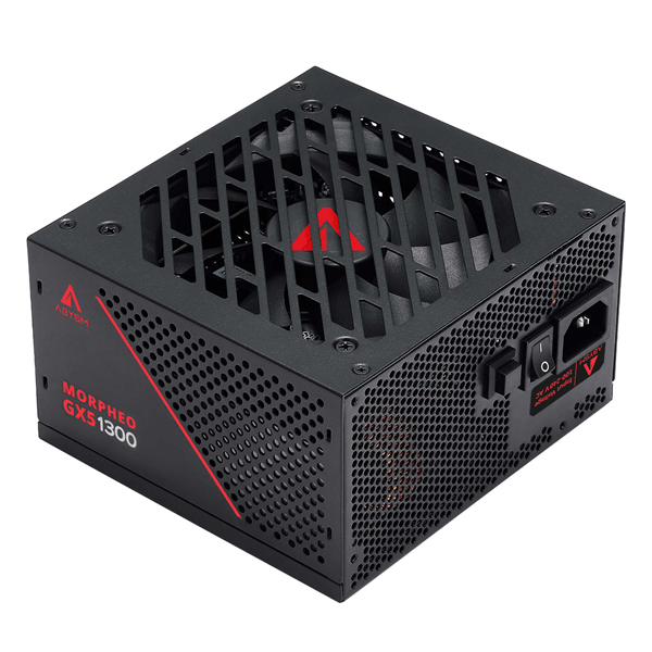 Fuente Alimentación 1300W ABYSM Gaming Fuente de Alimentación MORPHEO GX5 ATX 3.1 1300W Black Cybenetics Platinum Full Modular No Fully-Modular