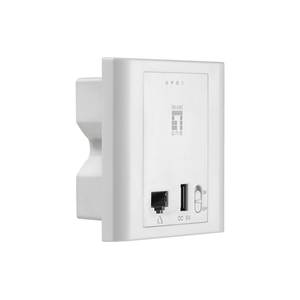 PUNTO DE ACCESO INTERIOR WIFI LEVEL ONE WAP-6221 300N POE PARA MONTAJE EN PARED CAJA 86MMX86MM PUERT