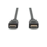 Miniatura 3 de Cable de conexi n HDMI High Speed  tipo A M/M  3 0m  w/Ethernet  Ultra HD 60p  dorado  negro