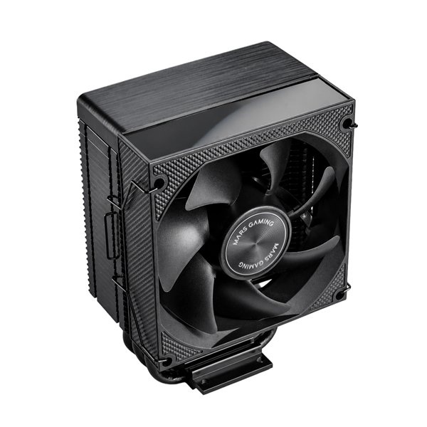 VENTILADOR CON DISIPADOR DE CPU MARS GAMING MCPU-XPRO TDP 190W 3 HEATPIPES TORRE PWM FDB NEGRO