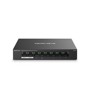 SWITCH-POE--NO-GESTIONABLE-MERCUSYS-MS108GP-8P-10-100-1000-7P-POE--65W--ETHERNET-MINI-DESKTOP