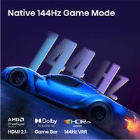 Miniatura 5 de Serie E7 PRO QLED Gaming TV 55E7S PRO  55 pulgadas  Modo Juego 144 Hz Nativos  Hi-QLED Color  Dolby Vison