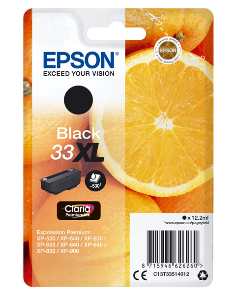cartucho epson black 33xl premium ink c13t33514012