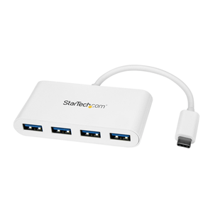 Hub-Concentrador-Ladron-USB-3.0-USB-C-a-4x-USB-A-Blanco