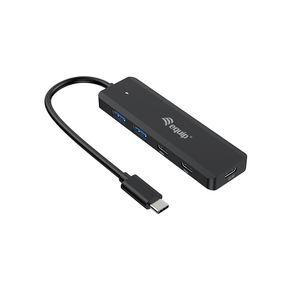 HUB-USB-C-EQUIP-LIFE-128964-4-PUERTOS-2xUSB-A-3.0-2xUSB-C-3.2-COMPATIBLE-CON-THUNDERBOLT-3-4-1xUSB-C