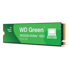 DISCO M.2 NVMe 1TB WESTERN DIGITAL GREEN WDS100T4G0E SN3000 PCIE 4.0 x4 READ 5000MB/s WRITE 4200MB/s