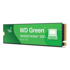 DISCO M.2 NVMe 1TB WESTERN DIGITAL GREEN WDS100T4G0E SN3000 PCIE 4.0 x4 READ 5000MB/s WRITE 4200MB/s