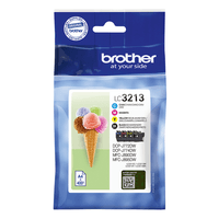 Miniatura 1 de PACK CARTUCHOS BROTHER LC3213VAL (NEGRO, CYAN,MAGENTA, AMARILLO)