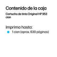 Miniatura 4 de HP 953 Cartucho Cyan F6U12AE Officejet 8710