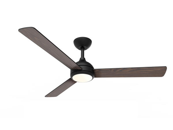 VENTILADOR DE TECHO PHILIPS VELYX 24+32W PLAFON LED 30-65K MANDO A DISTANCIA NEGRO 3 ASPAS DE MADERA