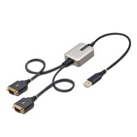 Miniatura 2 de Adaptador Serie USB a Serie de 2 Puertos de 60cm FTDI RS232