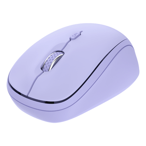 MOUSE-TRUST-WIRELESS-Y-BLUETOOTH-YVI--LILA-1600DPI-AJUSTABLE-3-BOTONES-3-DISPOSITIVOS