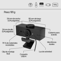 Miniatura 21 de WEBCAM HP 620 FHD USB